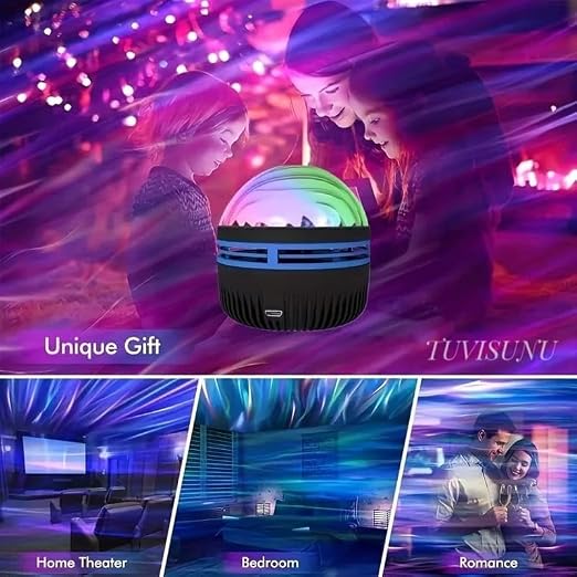Starry Sky Galaxy Projector Light with Remote Control