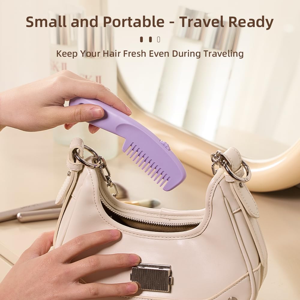 3-in-1 Hair Cutting Comb with Built-In Razor