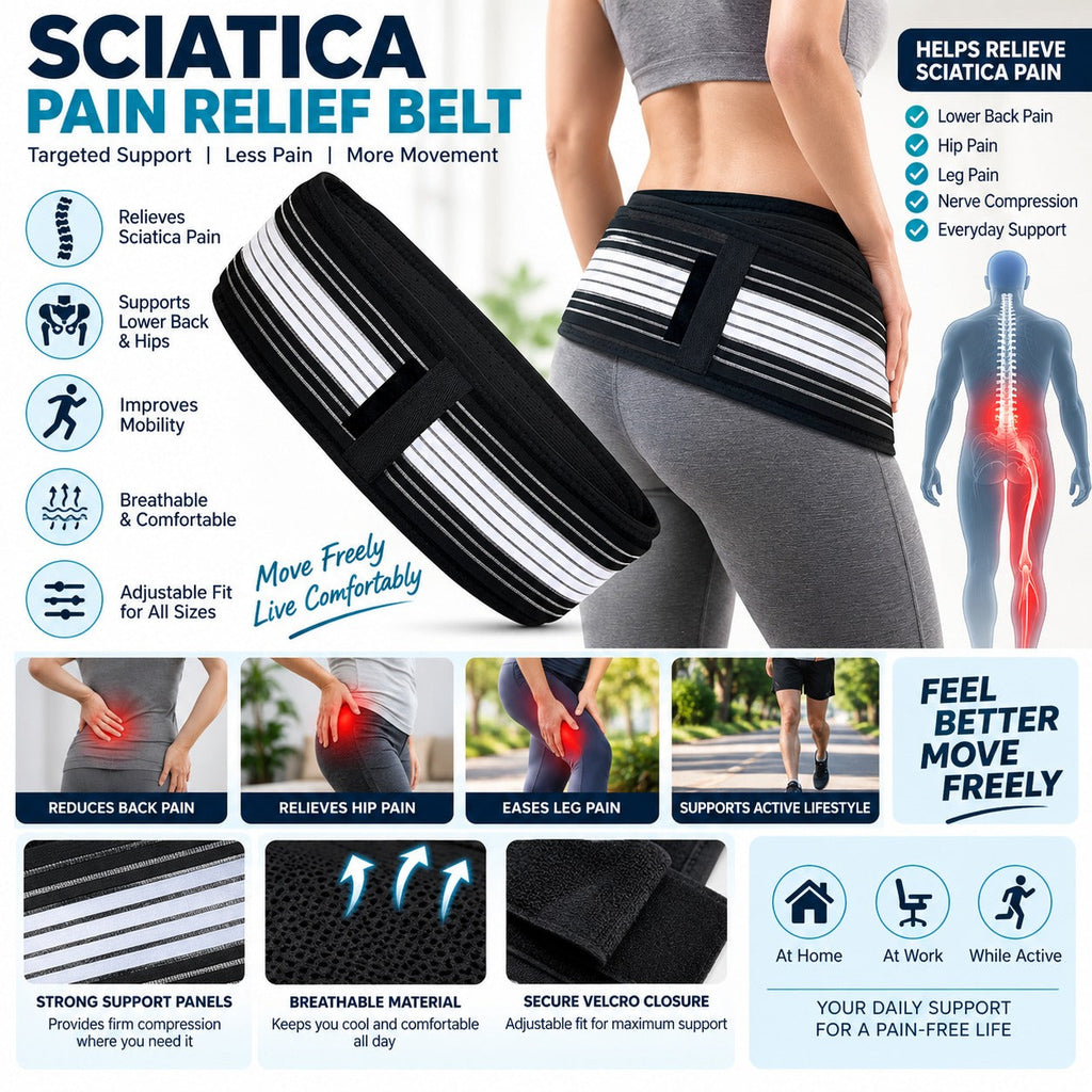 Sciatica Pain Relief Pelvic Support Belt Pack of 1