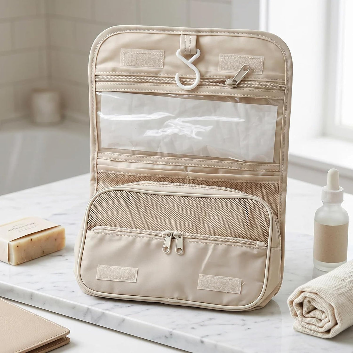 Toiletry Travel Bag Hanging Organizer